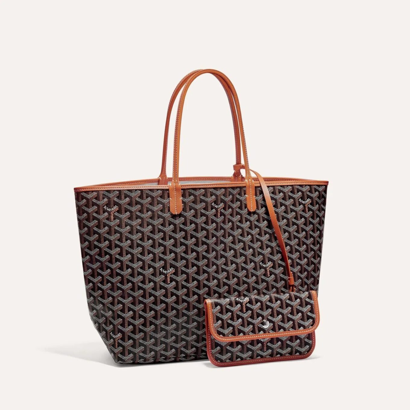 Goyard Saint Louis Brown PM Tote
