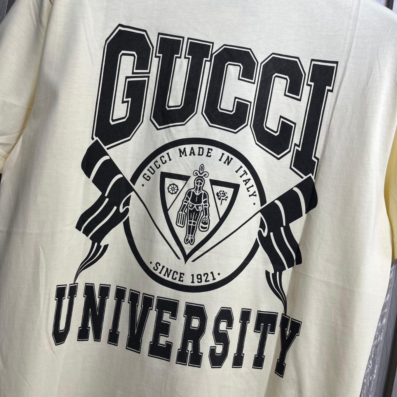 Gucci University Off White T-shirt For Men