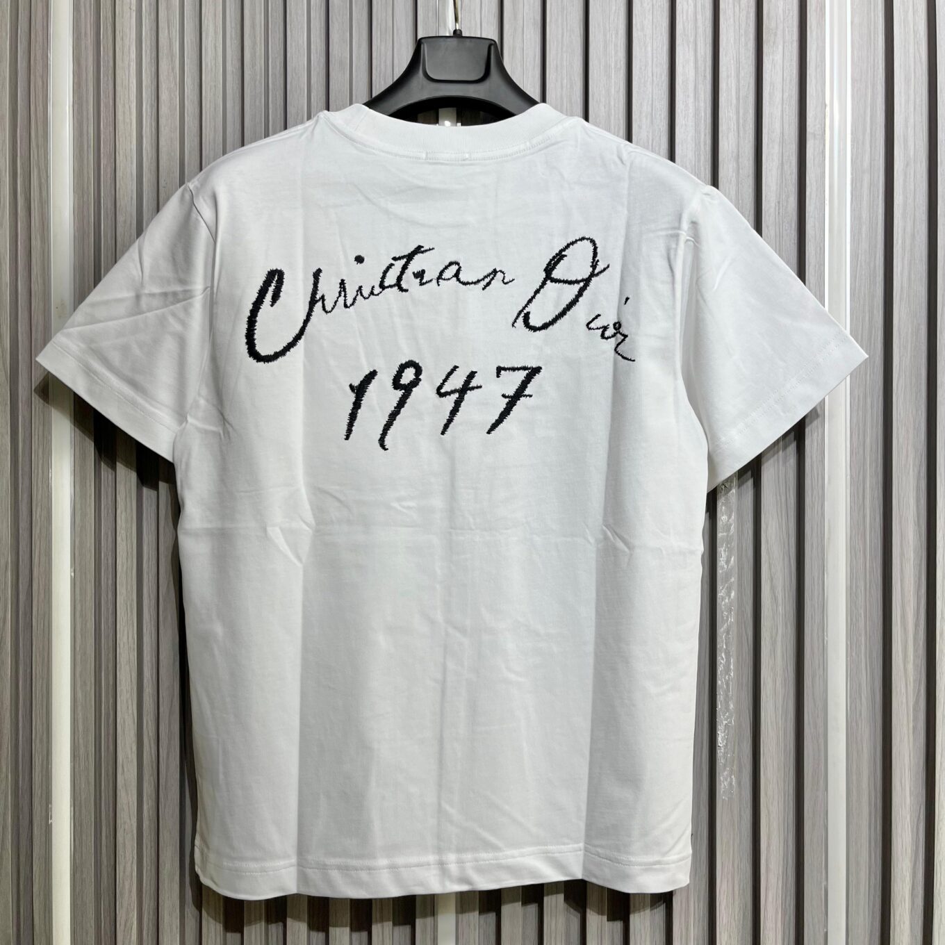 WhatsApp Image 2025-09-11 at 6.08.43 PM Christian Dior 1947 White Tshirt For Men