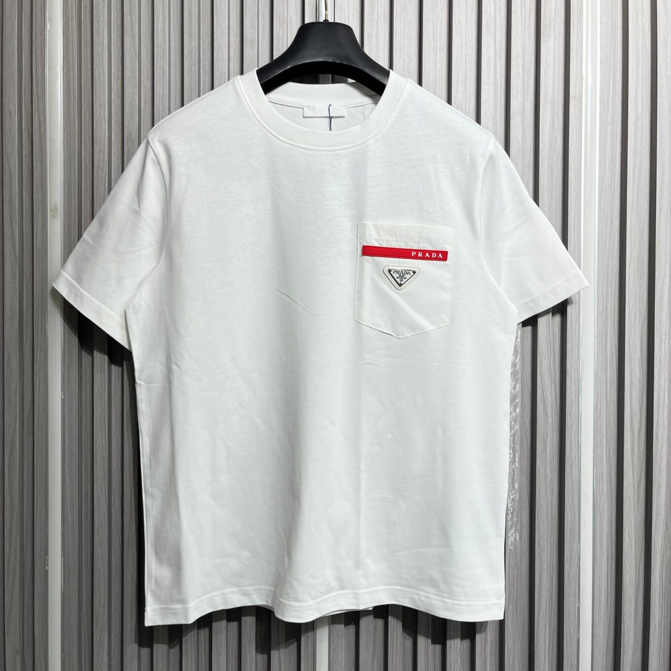 Louis Vuitton White Gradient Logo T-Shirt For Men
