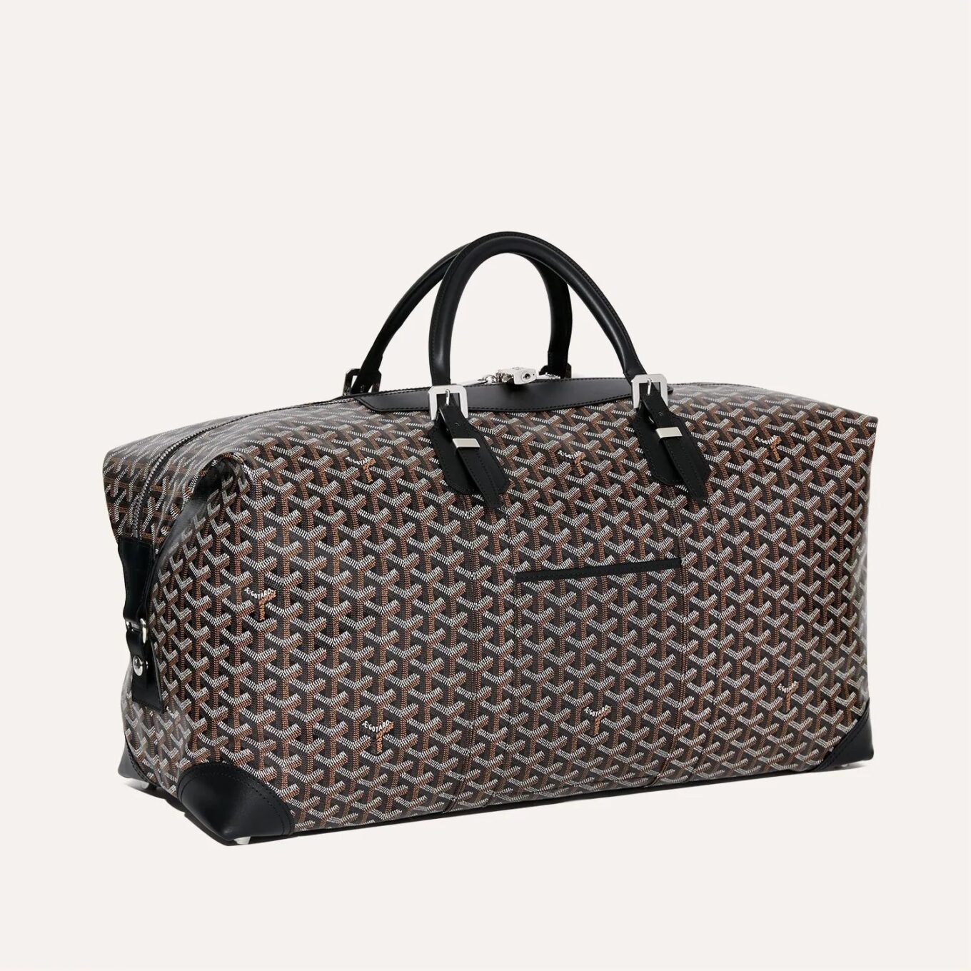 Goyard Bowling 55 Black Duffle Bag