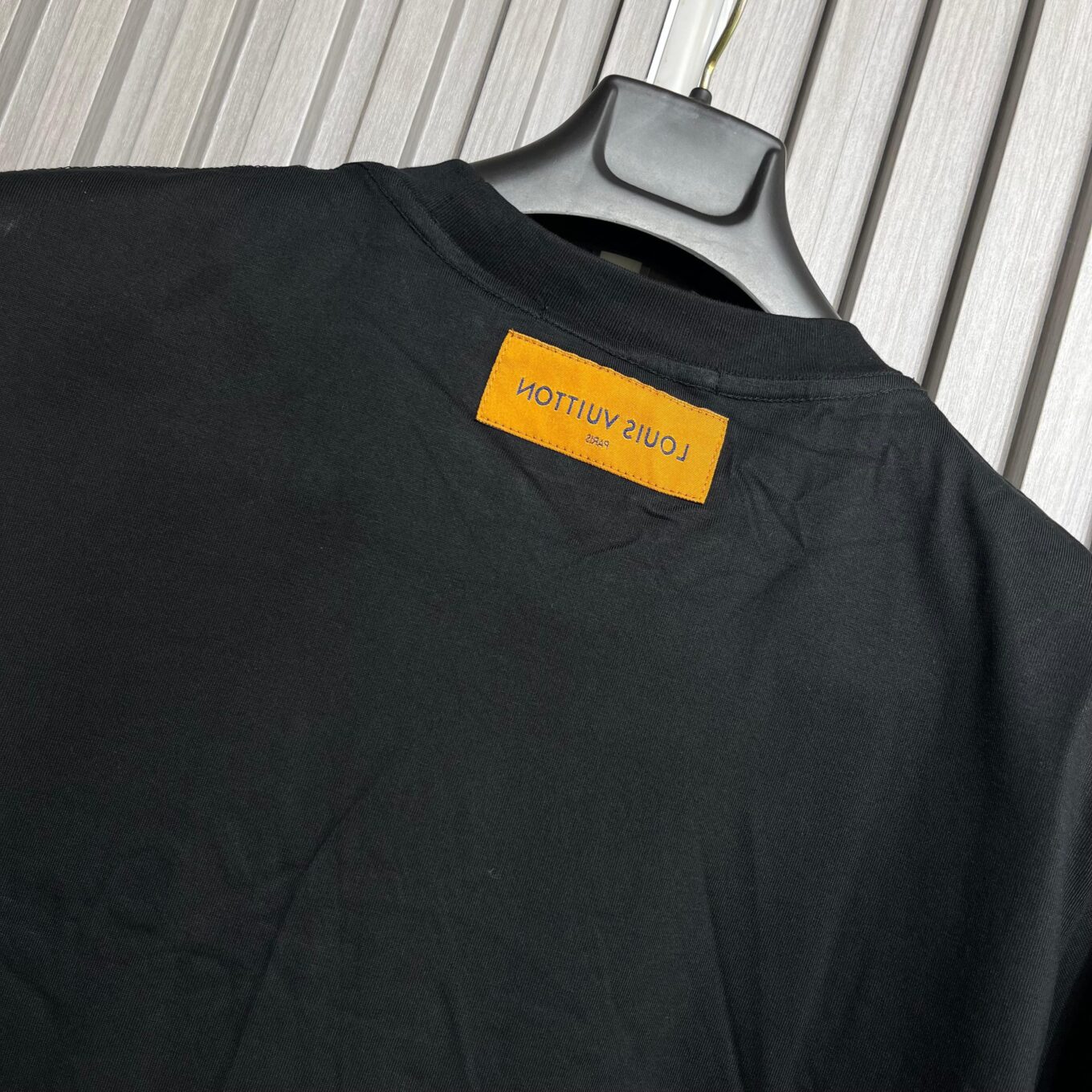 Louis Vuitton Black Logo T-Shirt For Men