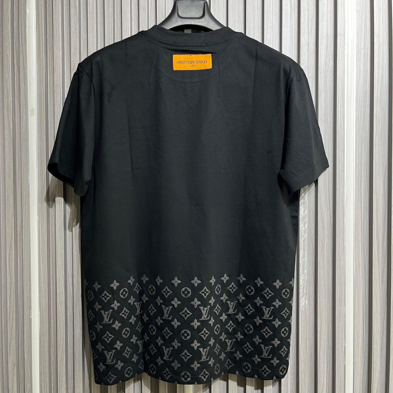 Louis Vuitton Black Monogram T-Shirt For Men