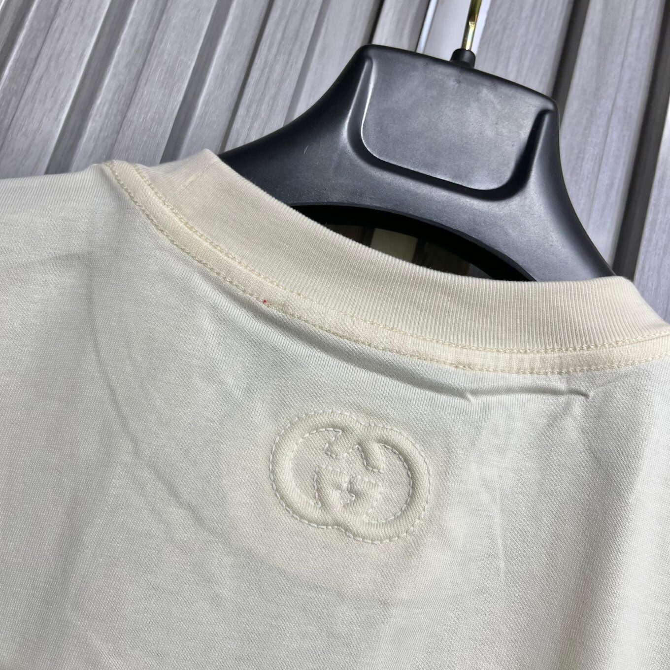 Gucci Logo White T-Shirt For Men