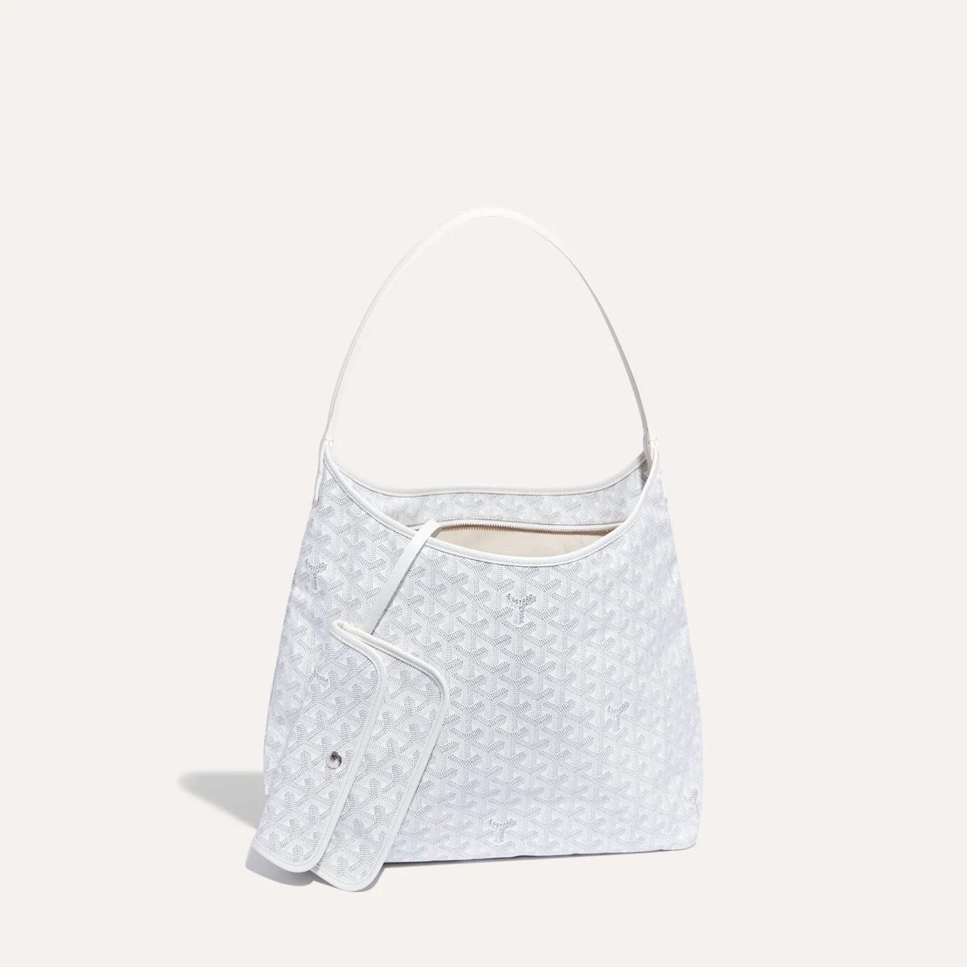 Goyard Boheme White Tote