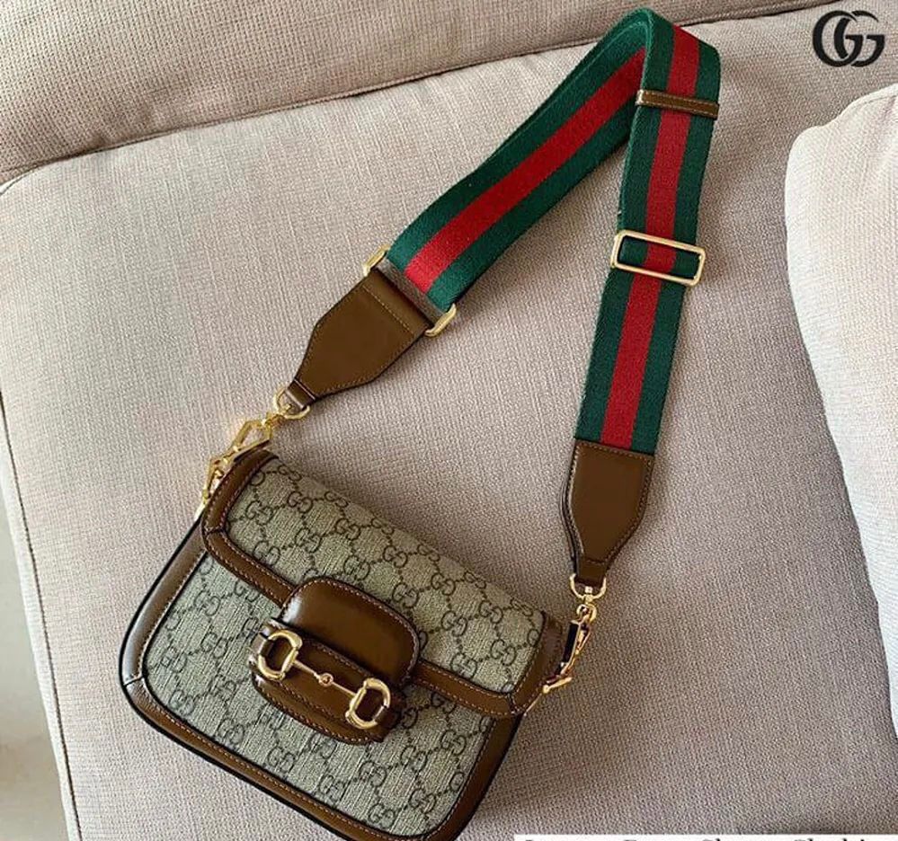 Gucci Horsebit 1955 Double Box Sling Bag (With Box)