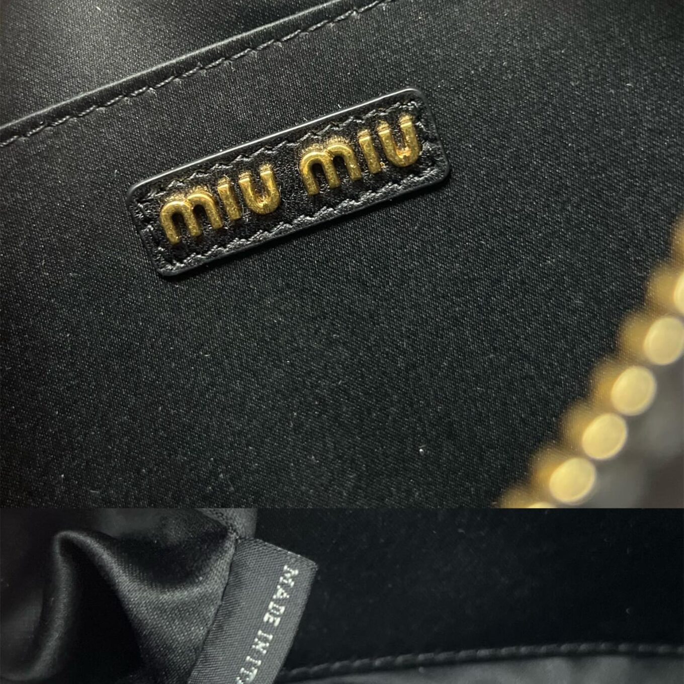 WhatsApp Image 2025-09-20 at 9.30.48 PM Miu Miu Arcadie Matlasse Nappa Black Bowling Bag (With Box)