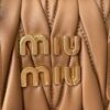 WhatsApp Image 2025-09-20 at 9.42.16 PM (2) Miu Miu Arcadie Matlasse Nappa Brown Bowling Bag (With Box)