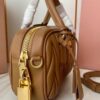 WhatsApp Image 2025-09-20 at 9.42.17 PM Miu Miu Arcadie Matlasse Nappa Brown Bowling Bag (With Box)