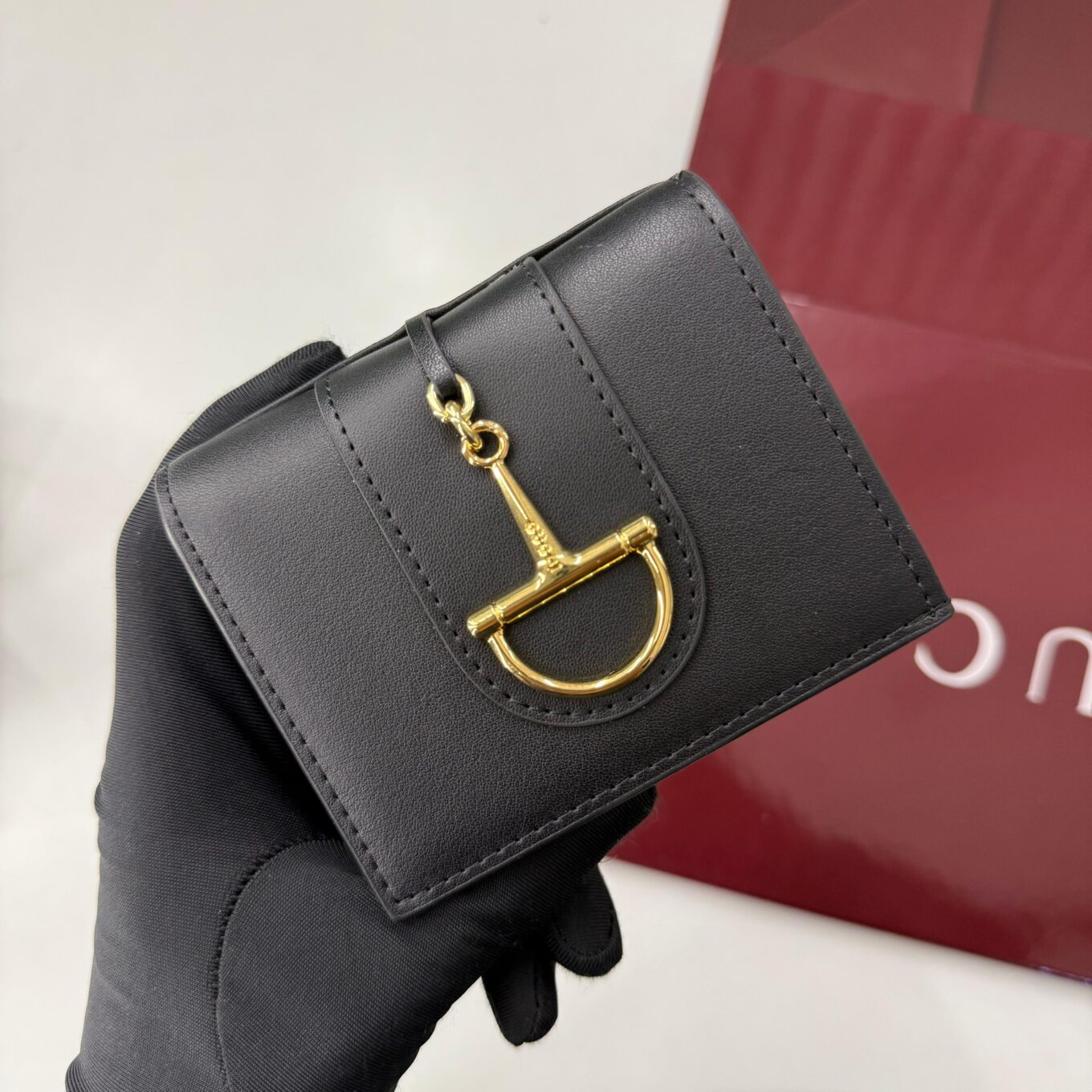 Gucci Softbit Premium Black Wallet