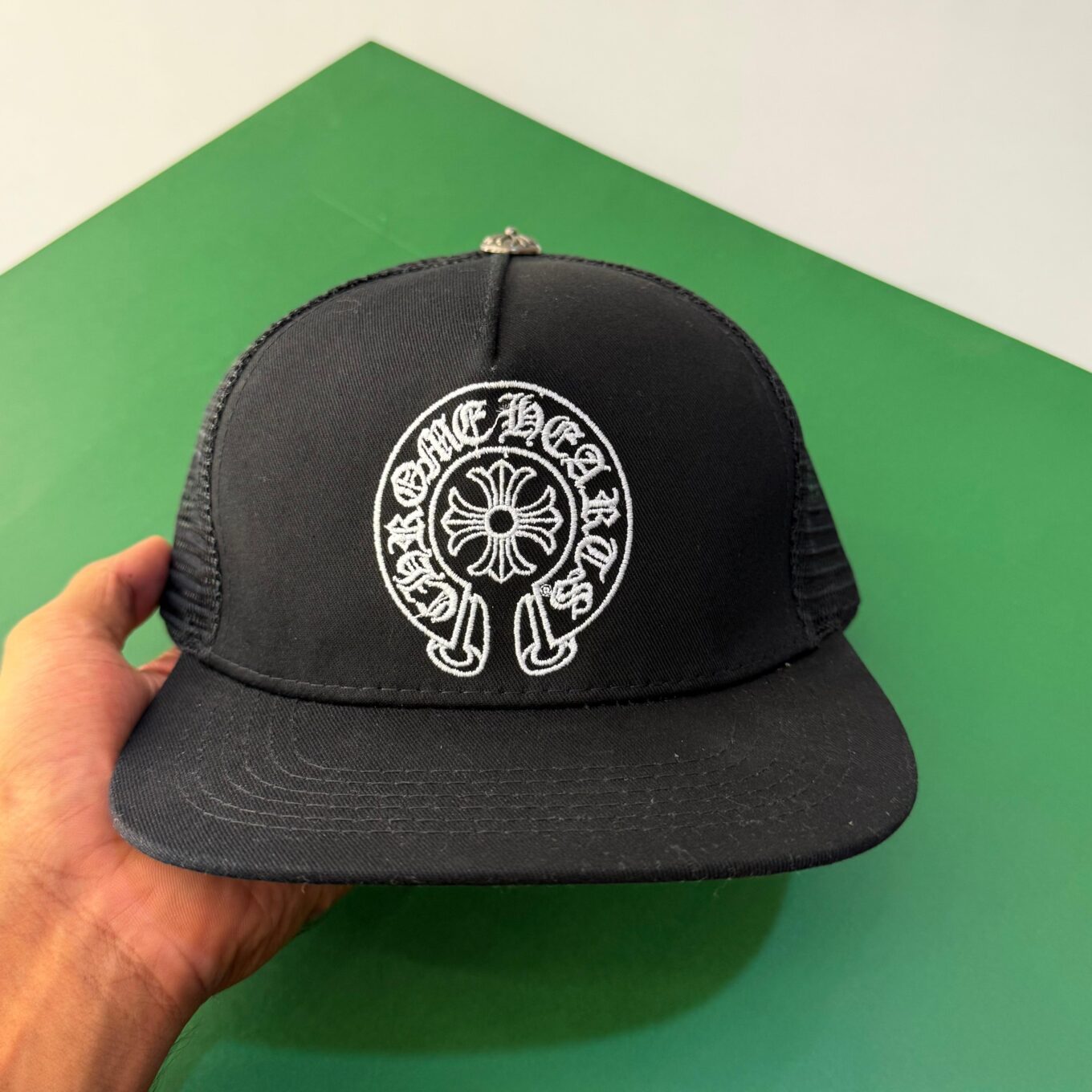 WhatsApp Image 2025-09-27 at 5.29.12 PM (1) Chromeheart Black Baseball Cap