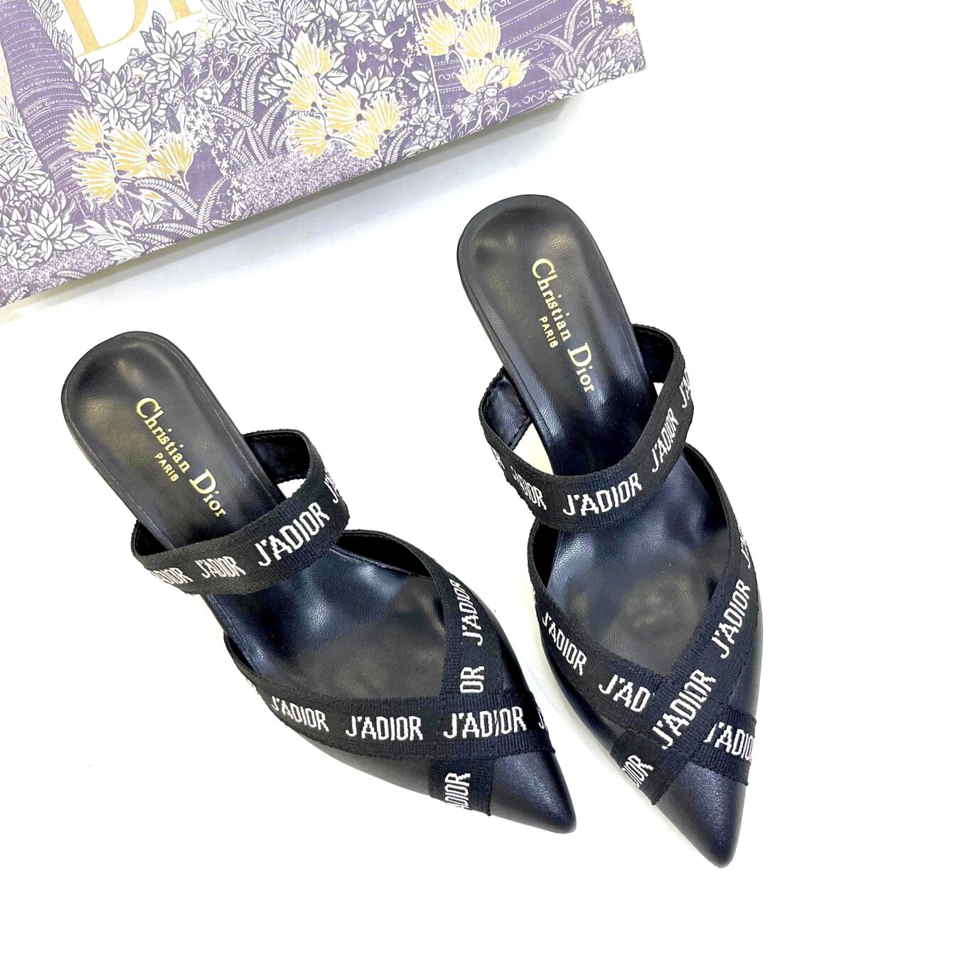 Jadior Black Pump Heel