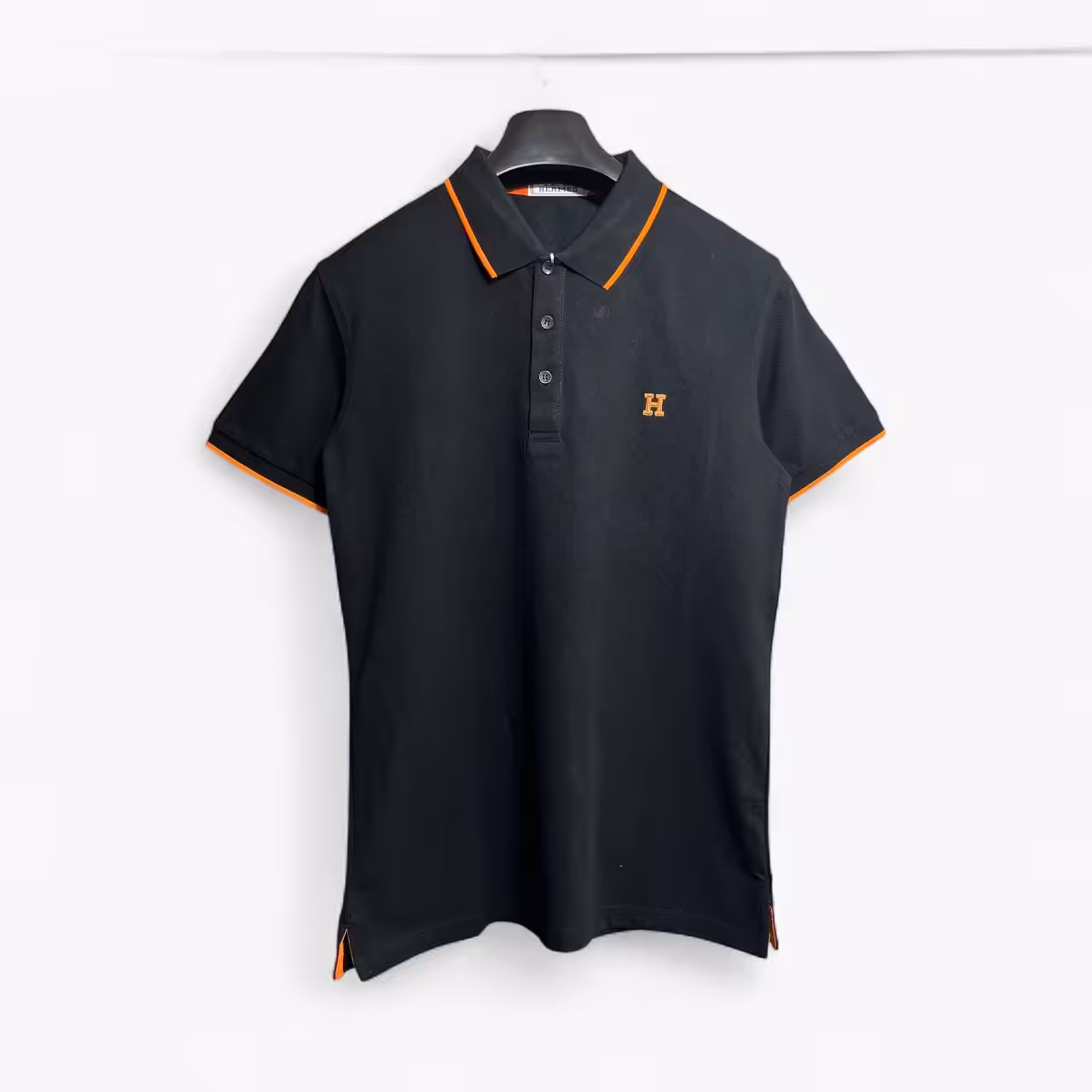 Hermes Black Polo Tshirt