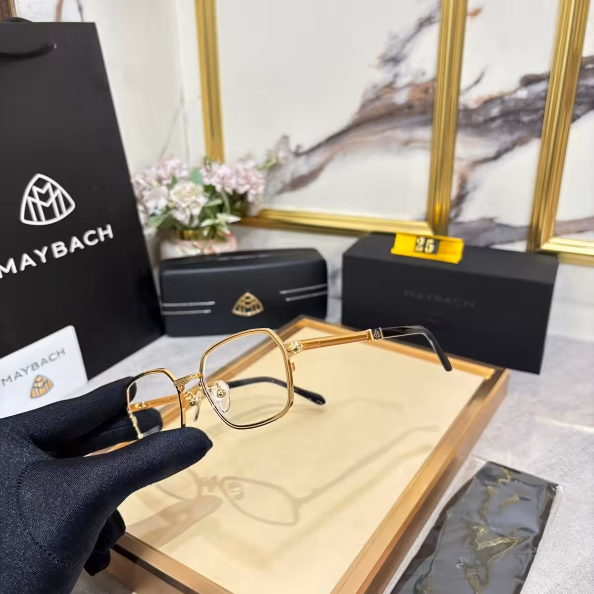 WhatsApp Image 2025-10-22 at 8.00.36 PM Maybach Square Metal Frame Men’s Premium Sunglass