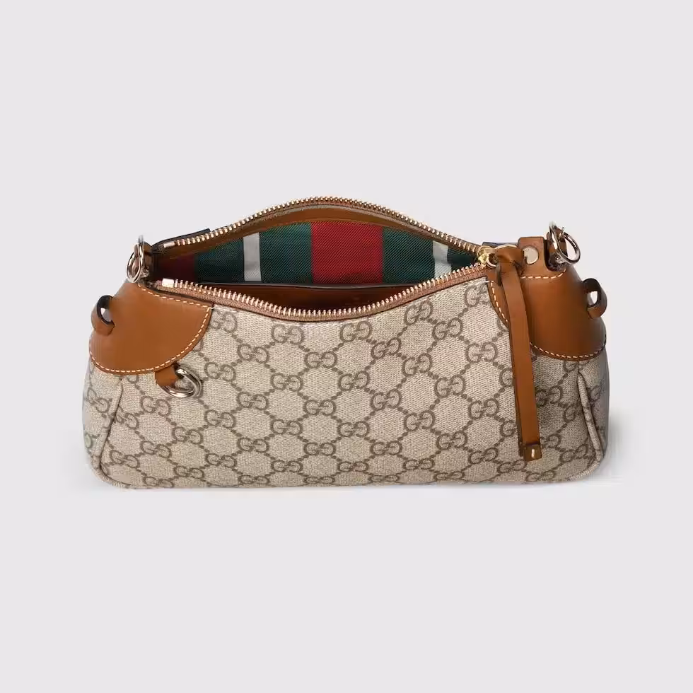WhatsApp Image 2025-10-23 at 5.39.46 PM (1) Gucci GG Emblem Brown Shoulder Bag (With Box)