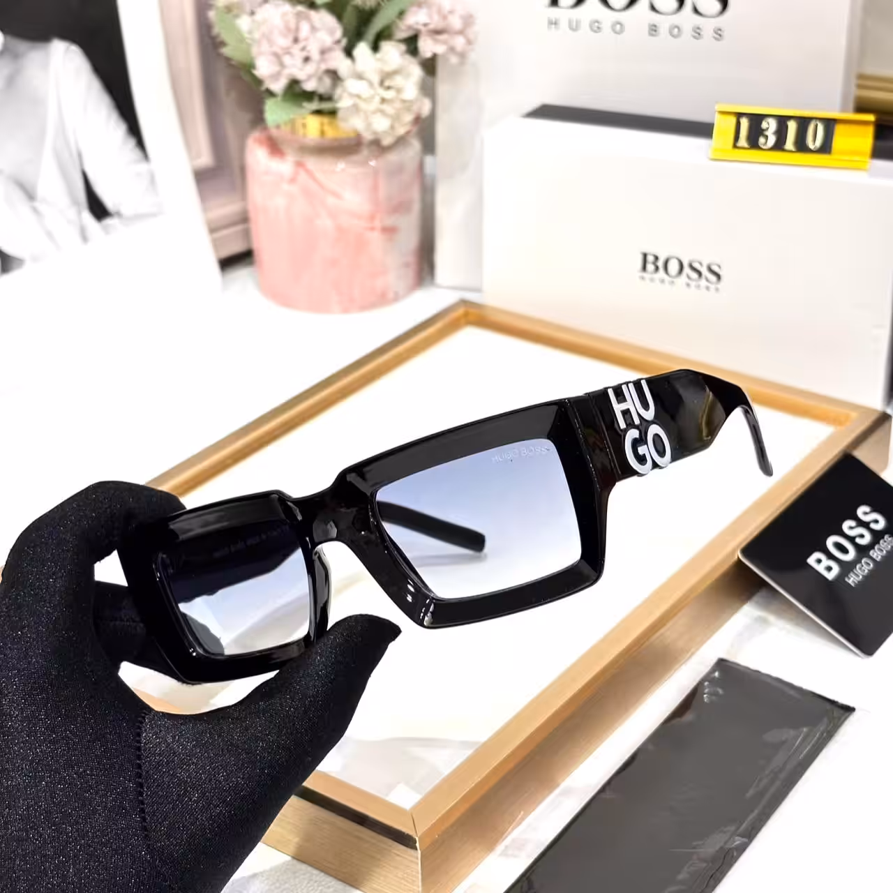 WhatsApp Image 2025-10-25 at 9.27.51 PM (1) Hugo Boss Wayfarer Black Blue Tint Men’s Sunglass