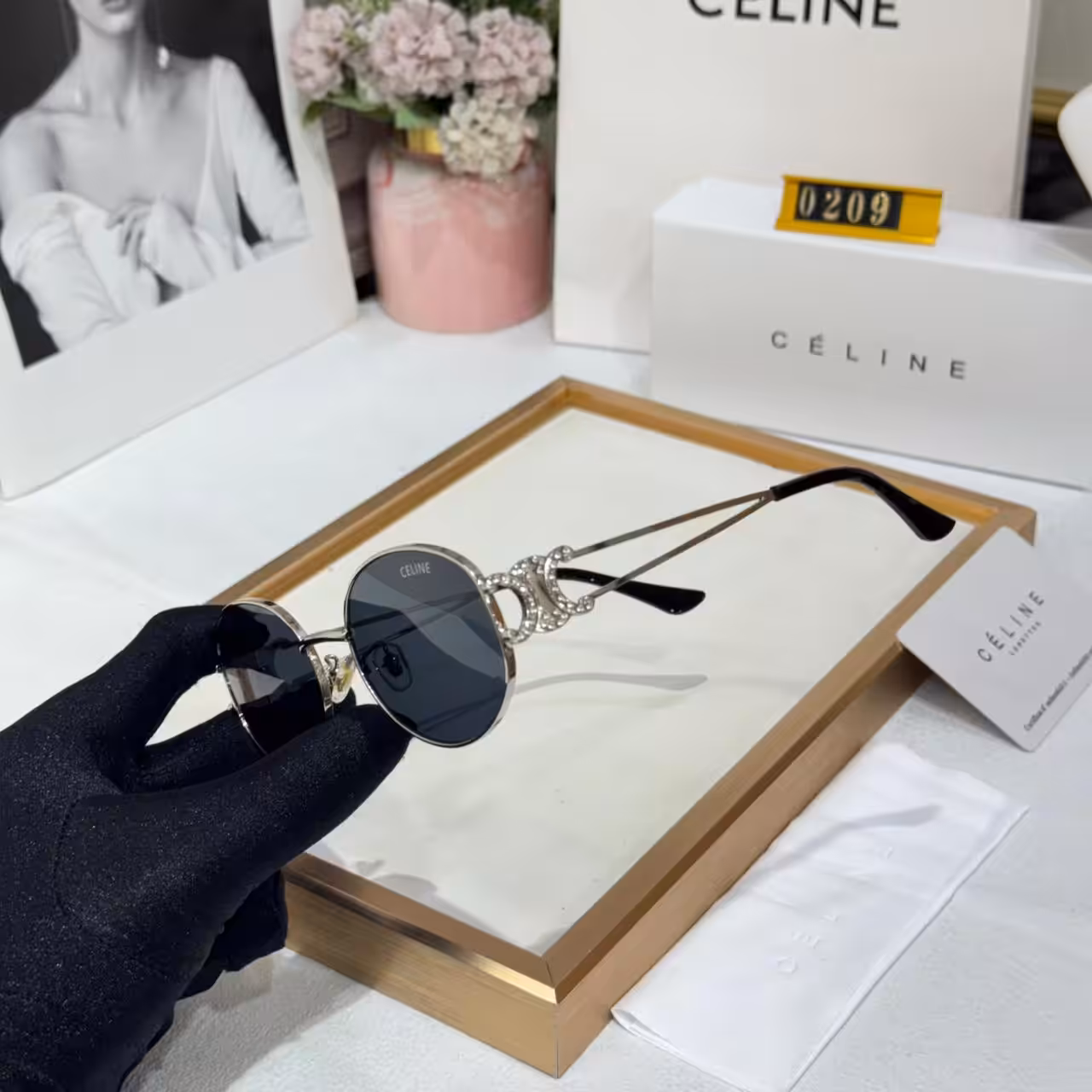 Celine Oval Women’s Sunglass
