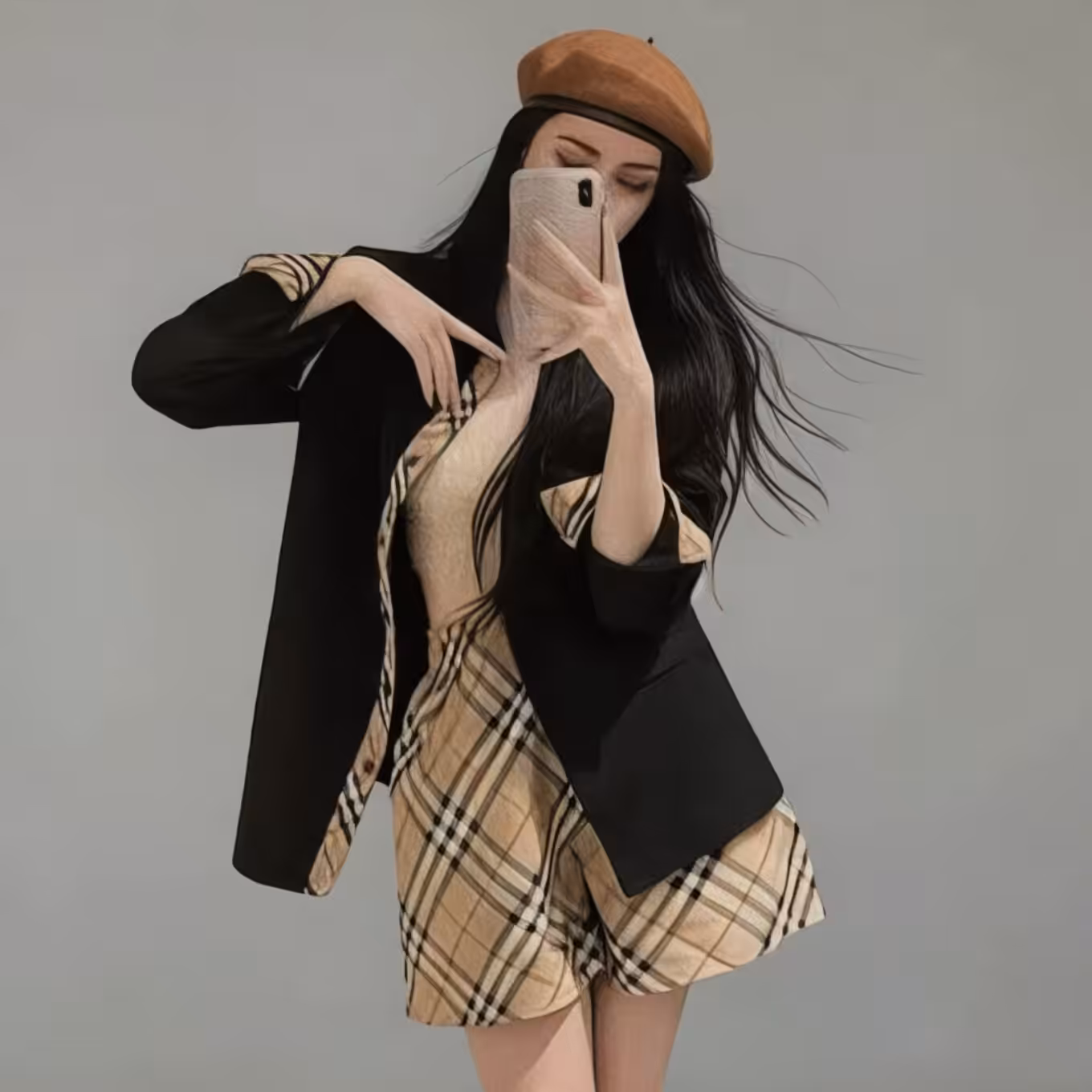 Burberry Black Oversized Shirt