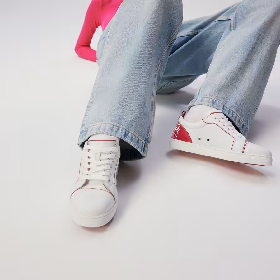Christian Louboutin Fun Louise White Sneaker