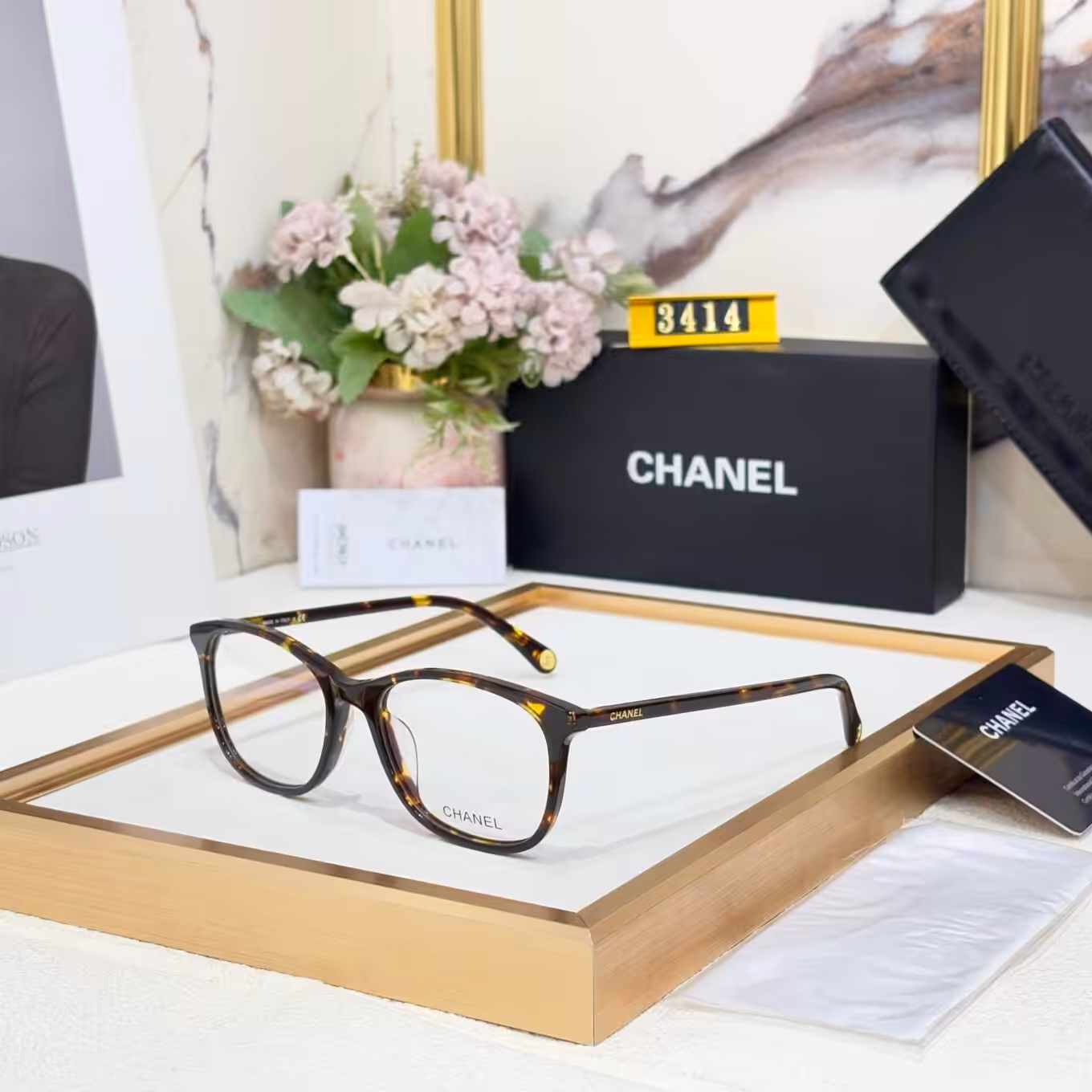 Chanel Wayfarer Womens Premium Eyeglasses