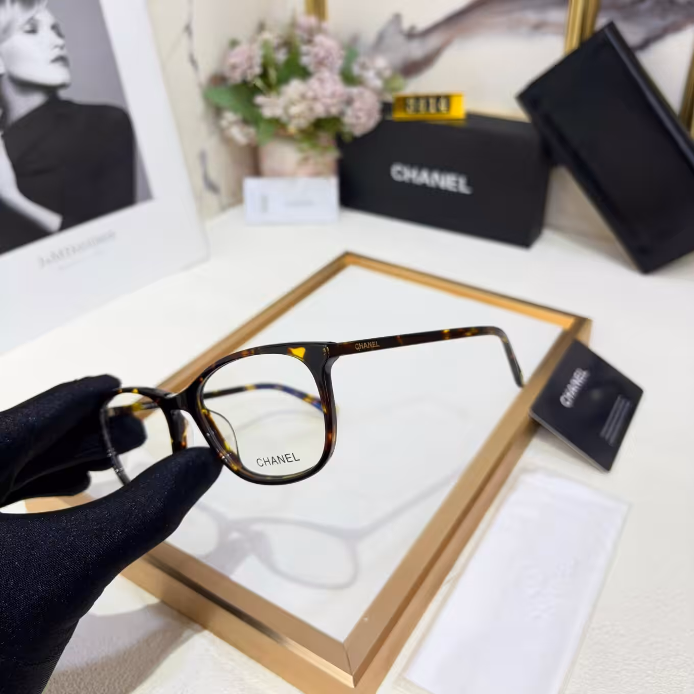 Chanel Wayfarer Womens Premium Eyeglasses