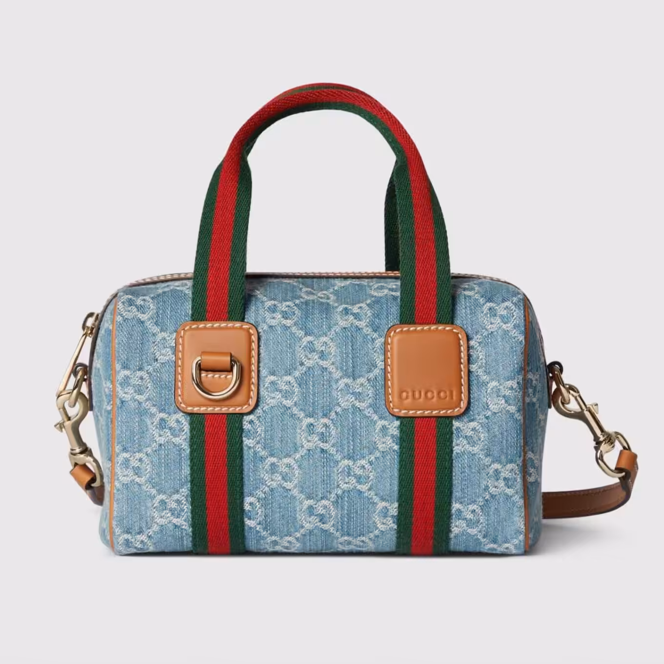 Gucci Mini GG Denim Hand Bag (With Double Box)