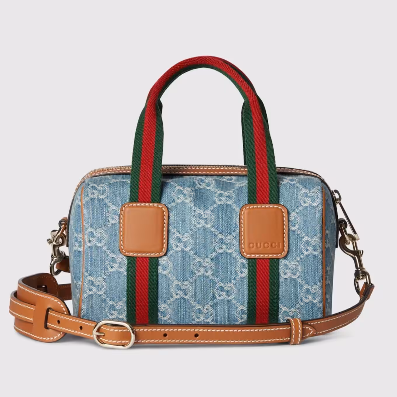 Gucci Mini GG Denim Hand Bag (With Double Box)