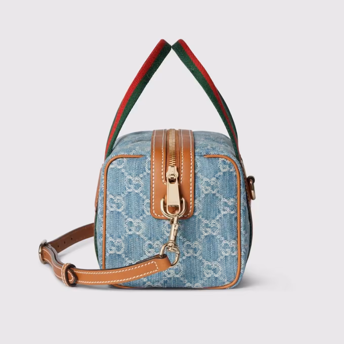 Gucci Mini GG Denim Hand Bag (With Double Box)