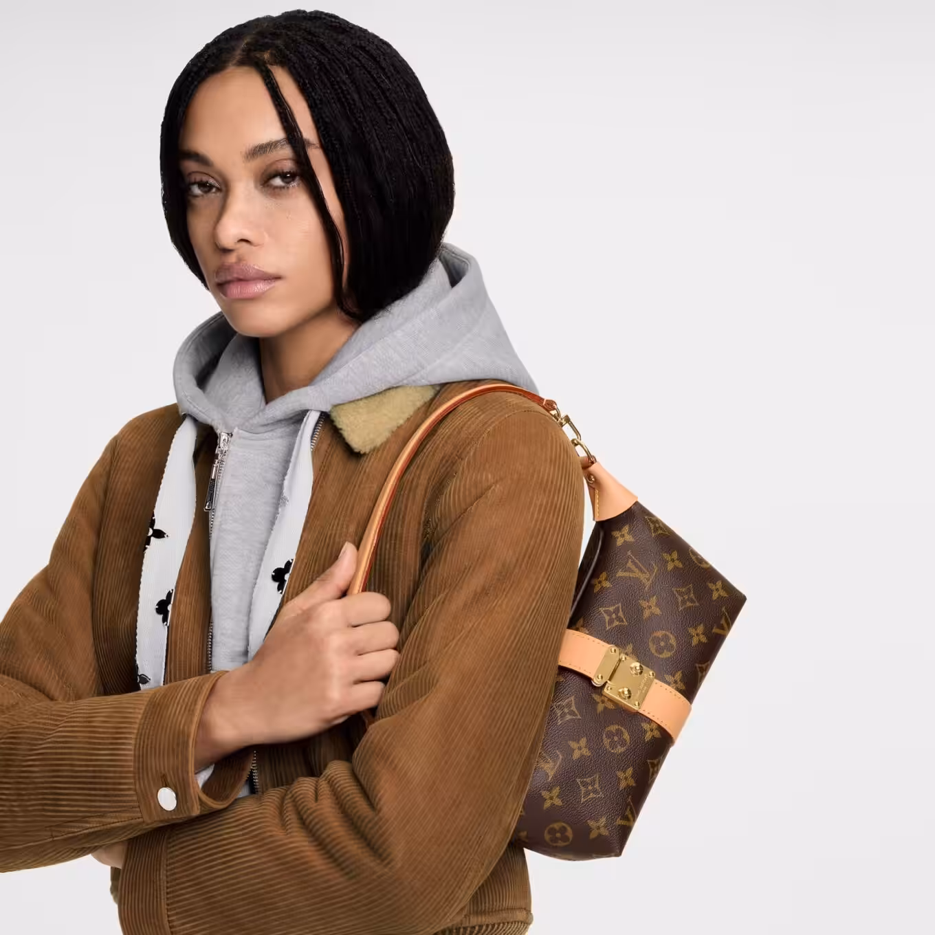 Louis Vuitton Pochette Mia Premium Hand Bag (With Double Box)