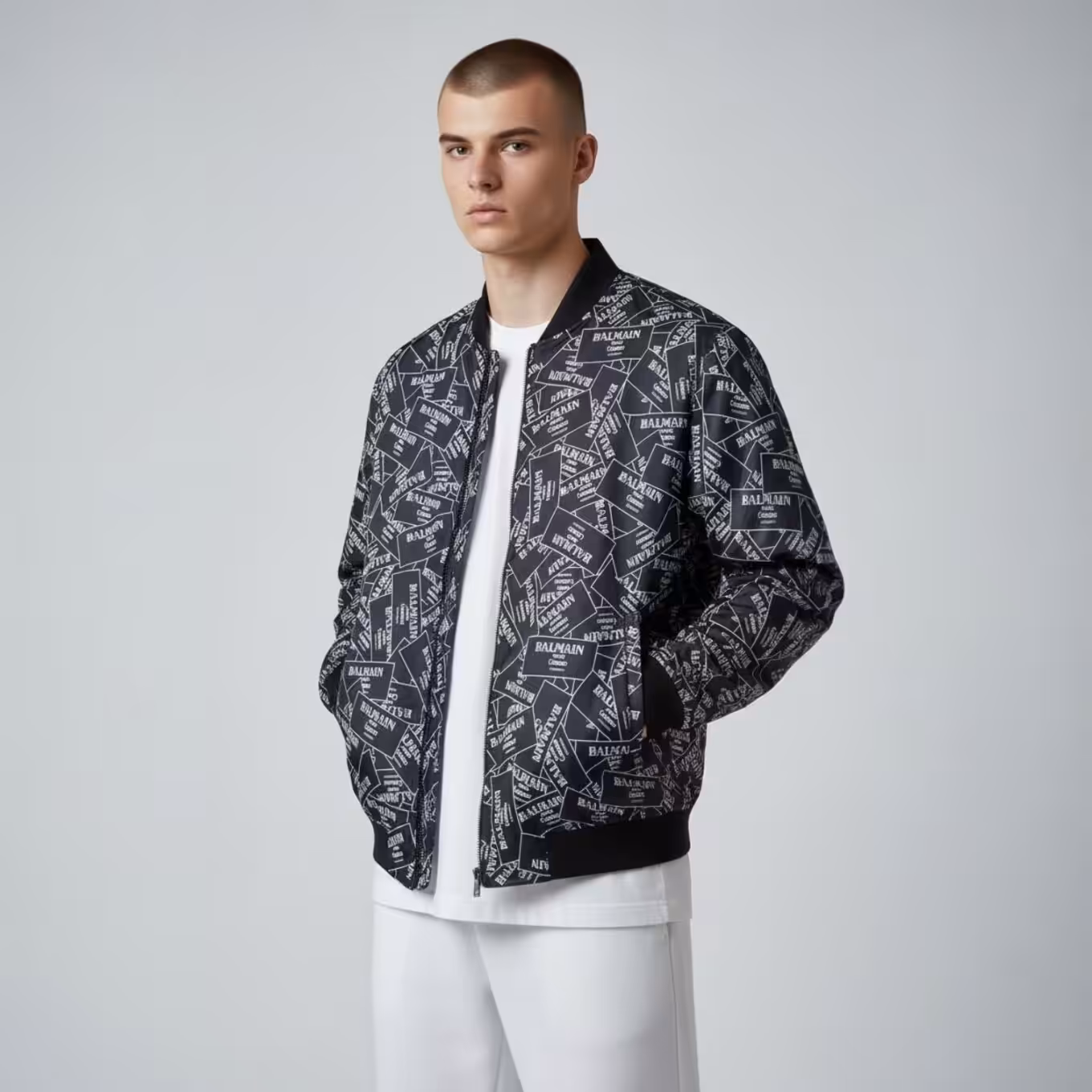 WhatsApp Image 2025-12-24 at 6.11.07 PM Balmain Monogram Wind Cheater Jacket