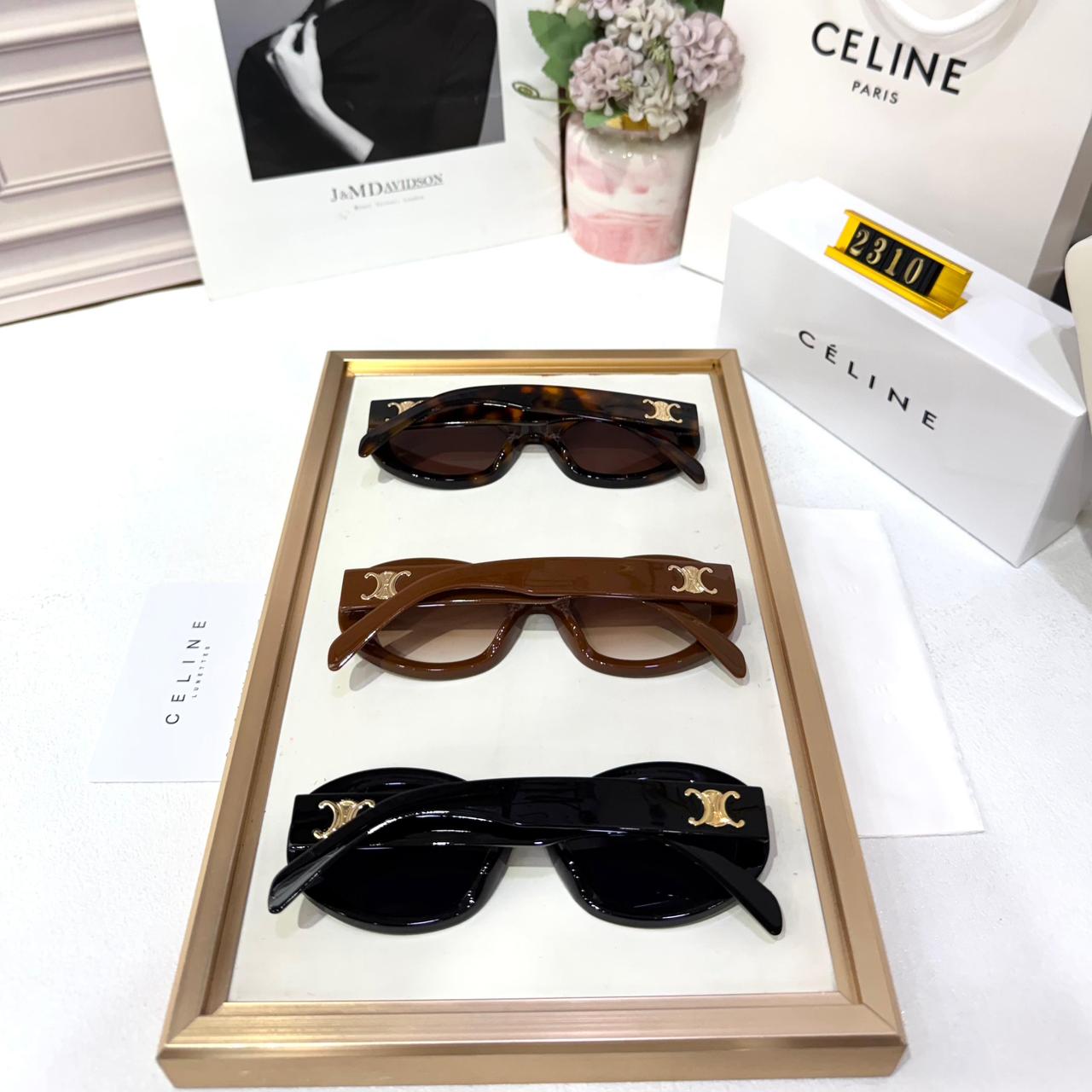 WhatsApp Image 2026-01-08 at 7.14.34 PM Celine Black Oval Sunglasses