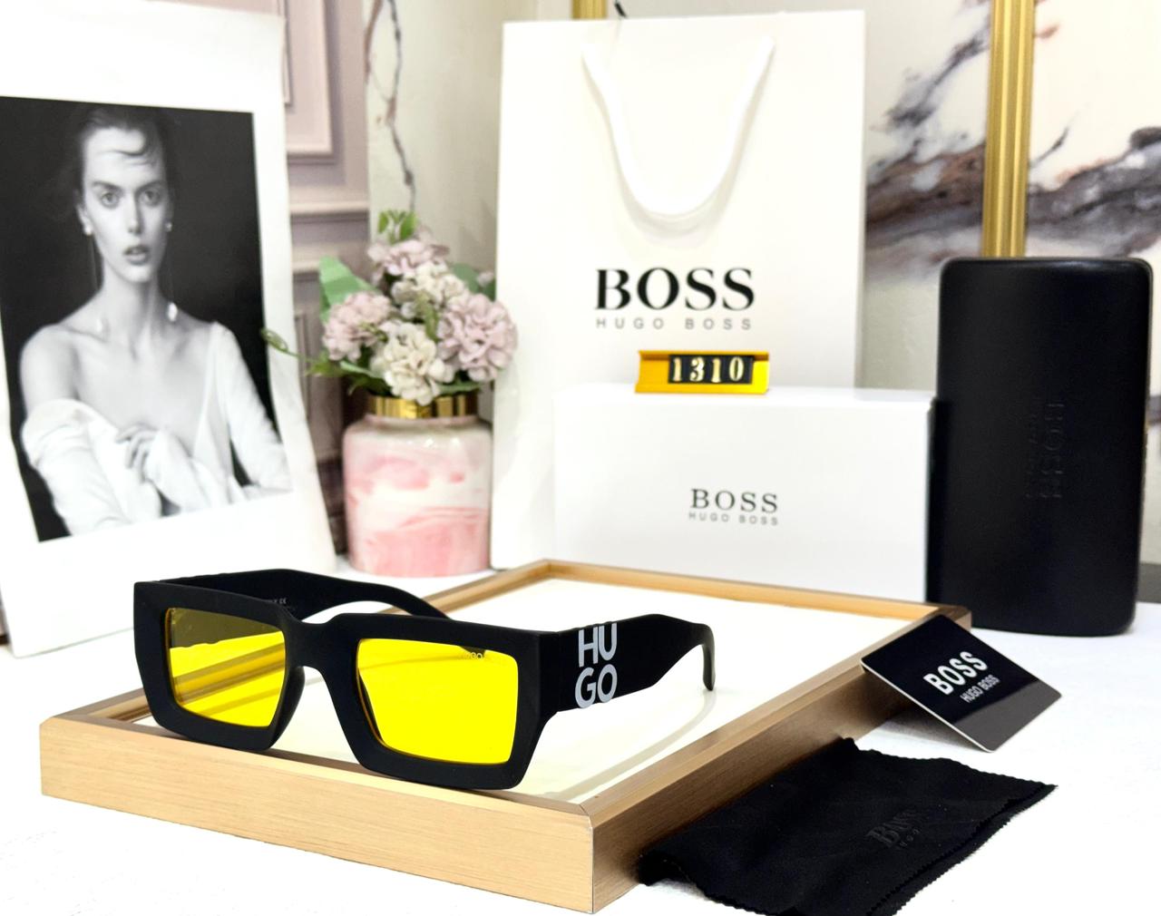 WhatsApp Image 2026-01-09 at 6.51.51 PM Hugo Boss Wayfarer Yellow Black Matte Men’s Sunglasses
