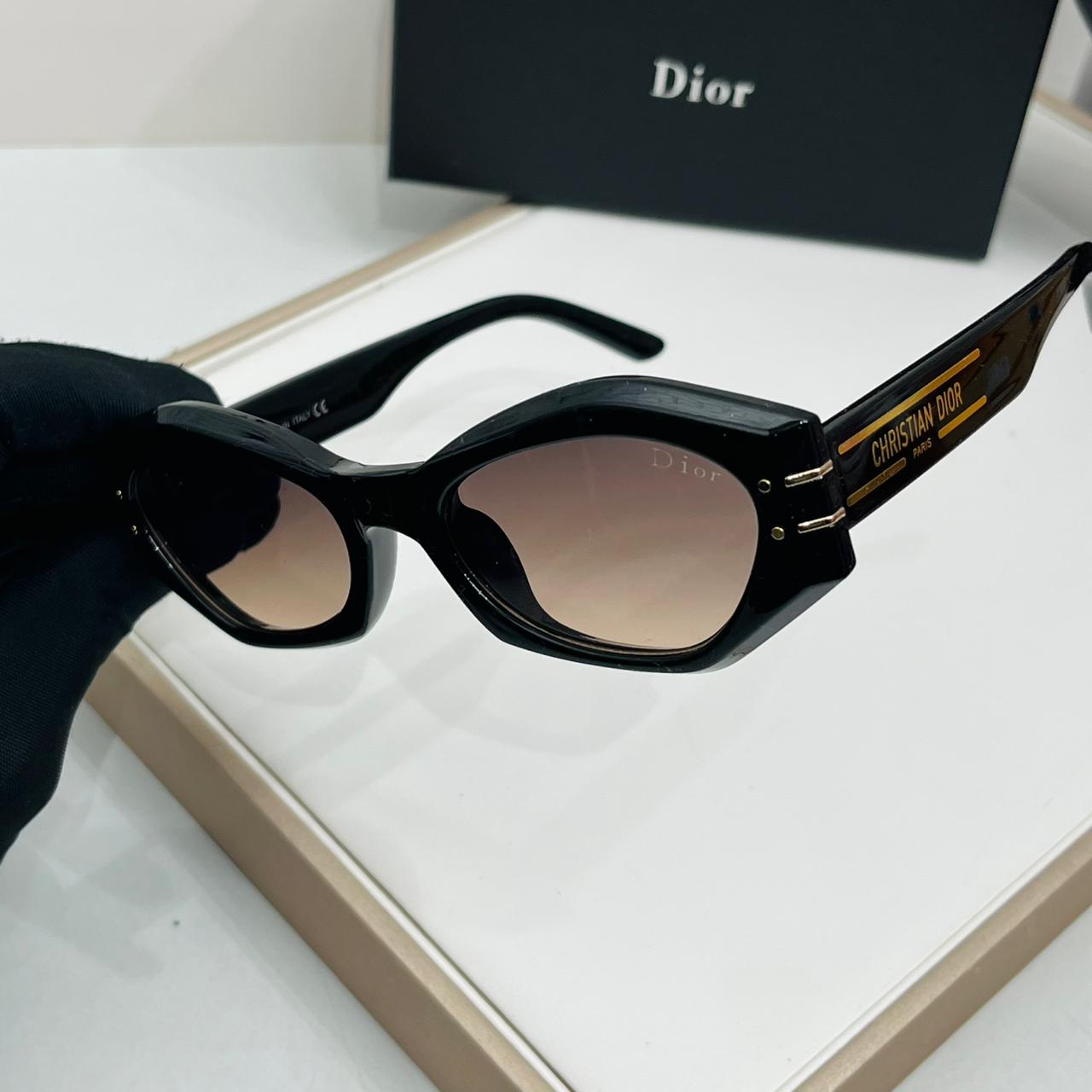 Dior Black Square Women Sunglasses
