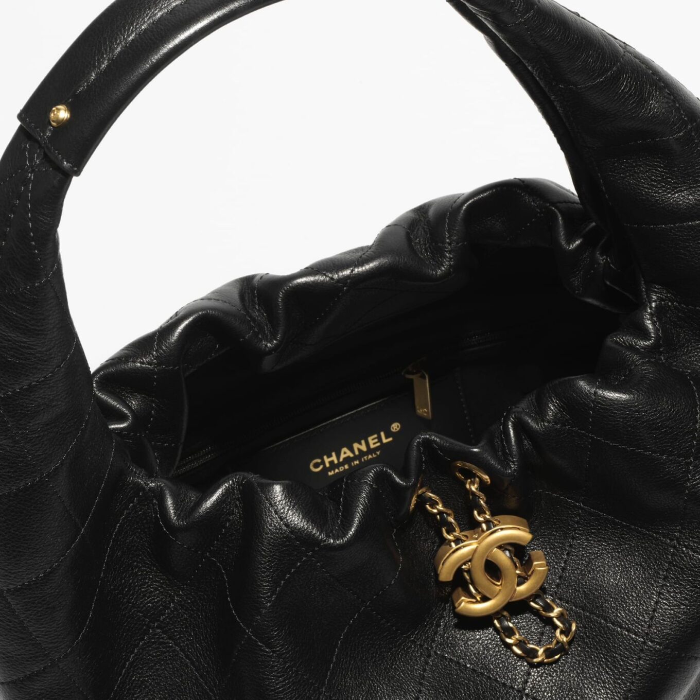 Chanel 26C Black Color Hobo Bag (With Box)