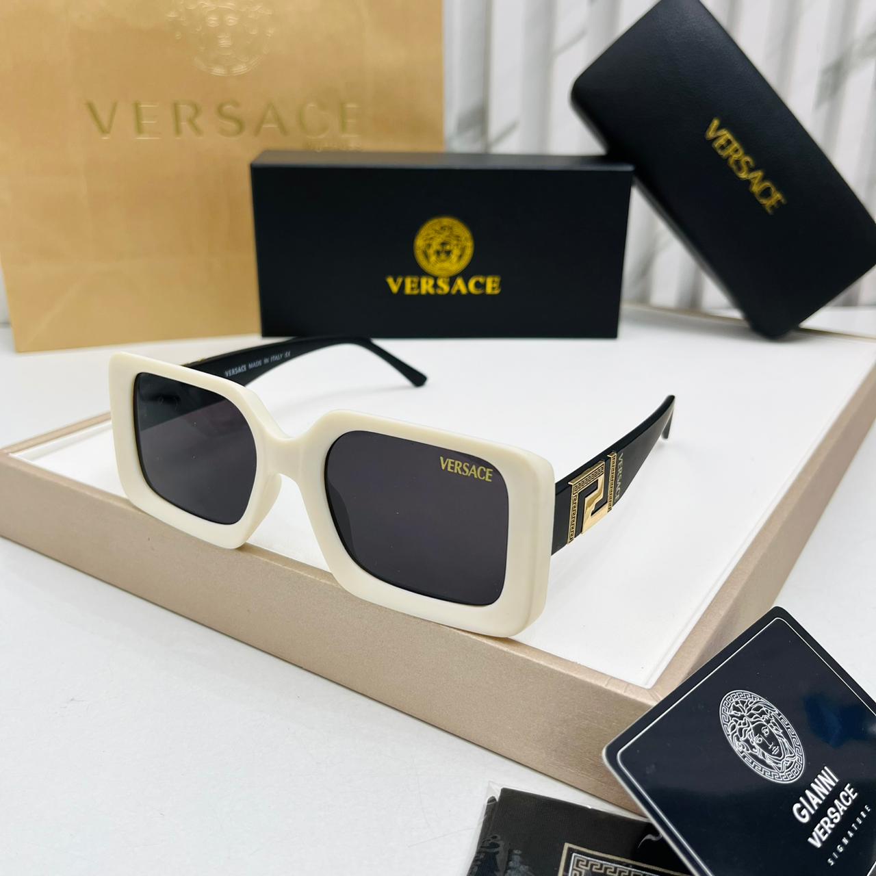 WhatsApp Image 2026-01-13 at 13.29.06 Versace White Black Square Sunglasses for Women