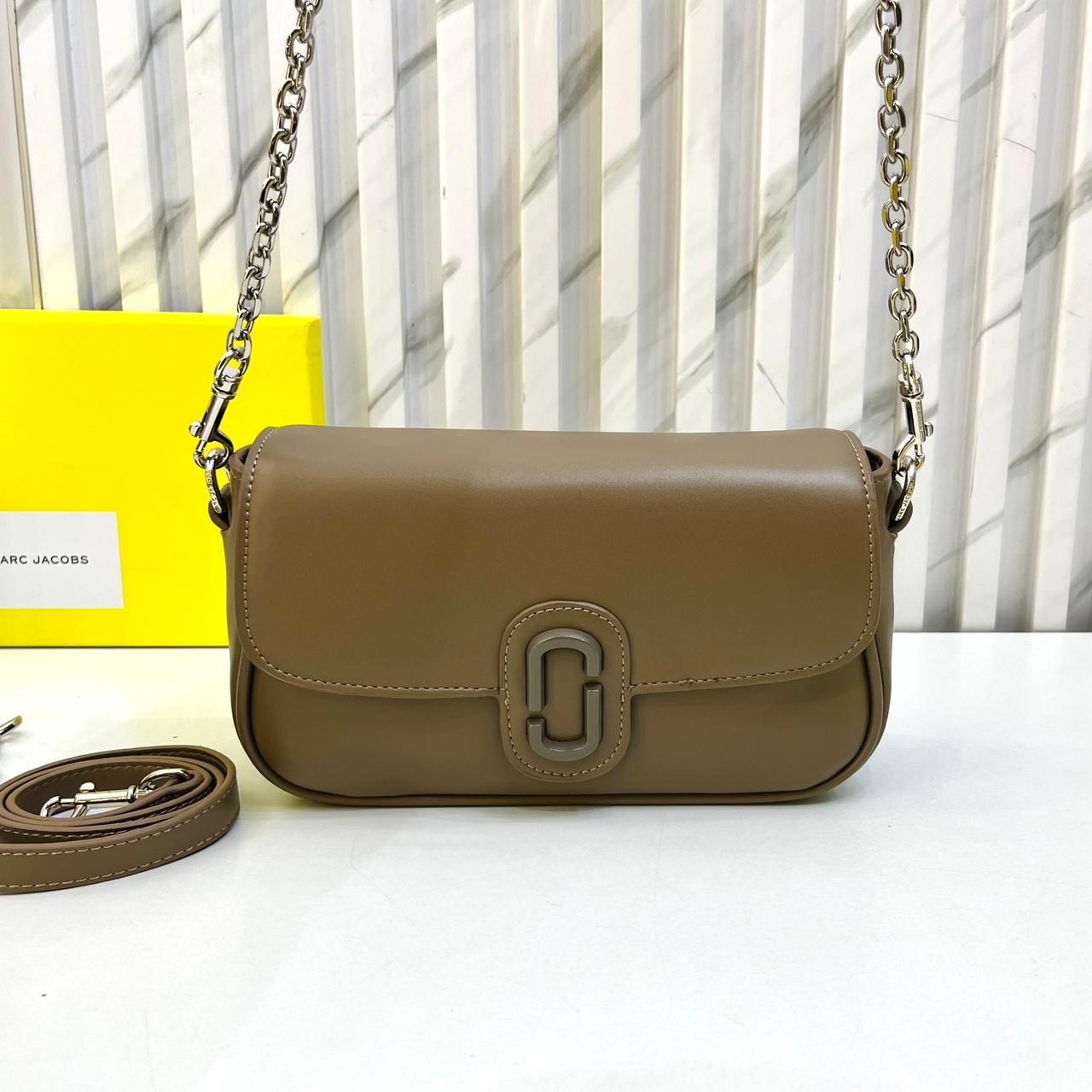 Marc Jacob The Clover Gray Color Sling Bag (With Box)