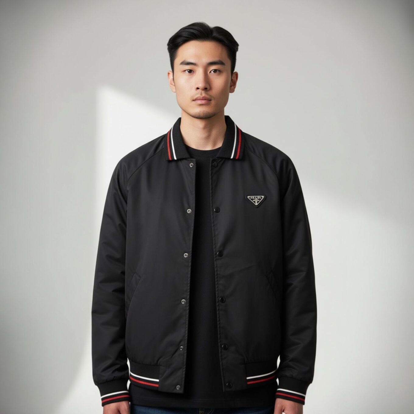 WhatsApp Image 2026-01-17 at 2.01.44 PM Prada Black Re Nylon Wind Cheater Jacket