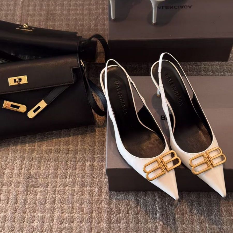 WhatsApp Image 2026-02-05 at 6.31.32 PM Balenciaga BB White Slingback Pump