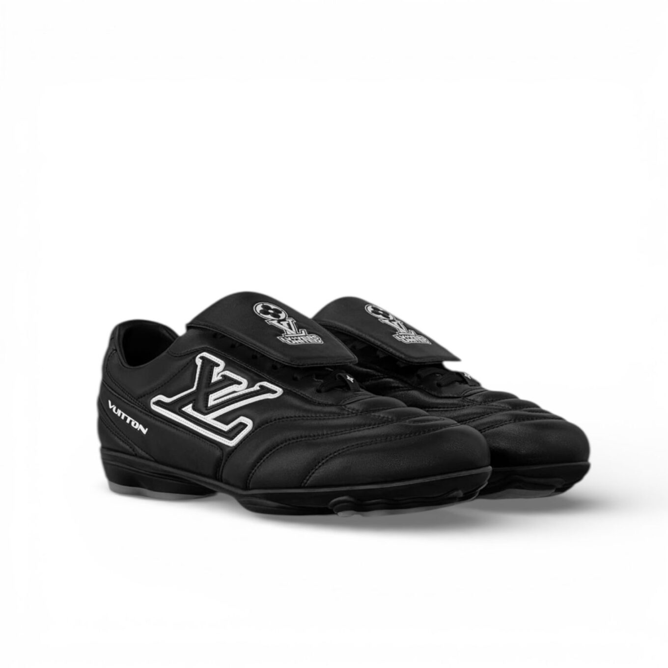 Louis Vuitton Footprint Soccer Black Sneaker