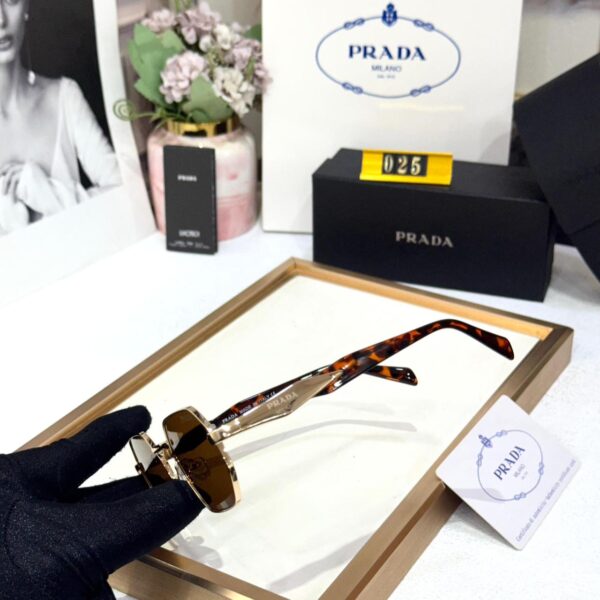 WhatsApp Image 2026-02-11 at 6.00.30 PM Prada Hexagonal Brown Unisex Sunglass