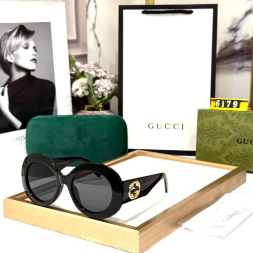 WhatsApp Image 2026-02-11 at 6.10.50 PM Gucci Round Black Sunglass For Women