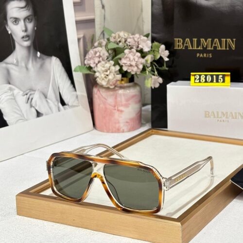 Balmain Green Sunglass For Men