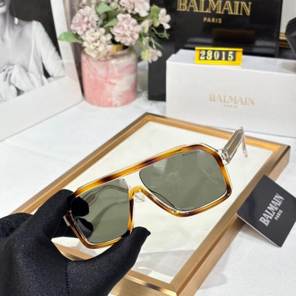 WhatsApp Image 2026-02-11 at 6.50.20 PM Balmain Green Sunglass For Men