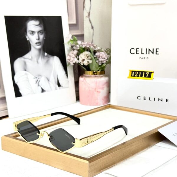 Celine Black Hexagon Sunglass For Women