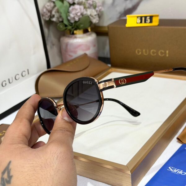 WhatsApp Image 2026-02-12 at 3.03.48 PM Gucci Oval Black Tinted Sunglass For Women