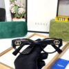 Gucci Black Brown Cat-Eye Optical Eyeglasses for Women