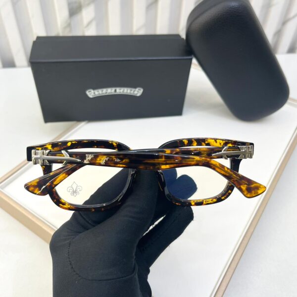 WhatsApp Image 2026-02-13 at 18.15.34 (2) Chromeheart Brown Optical Unisex Eyeglasses
