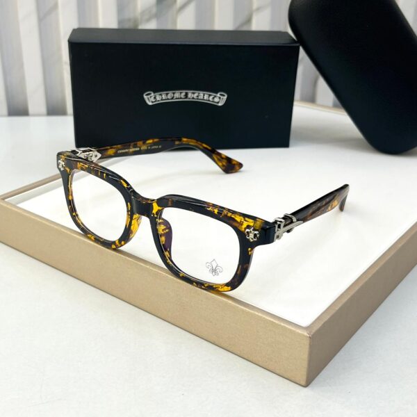 WhatsApp Image 2026-02-13 at 18.15.34 Chromeheart Brown Optical Unisex Eyeglasses