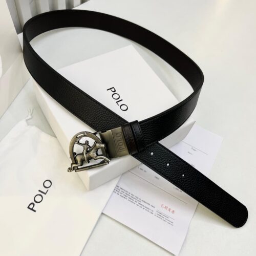 WhatsApp Image 2026-02-14 at 4.42.38 PM Ralph Lauren Polo Signature Horse Buckle Black Men's Belt
