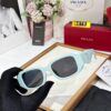 Prada Unisex Light Green Sunglass